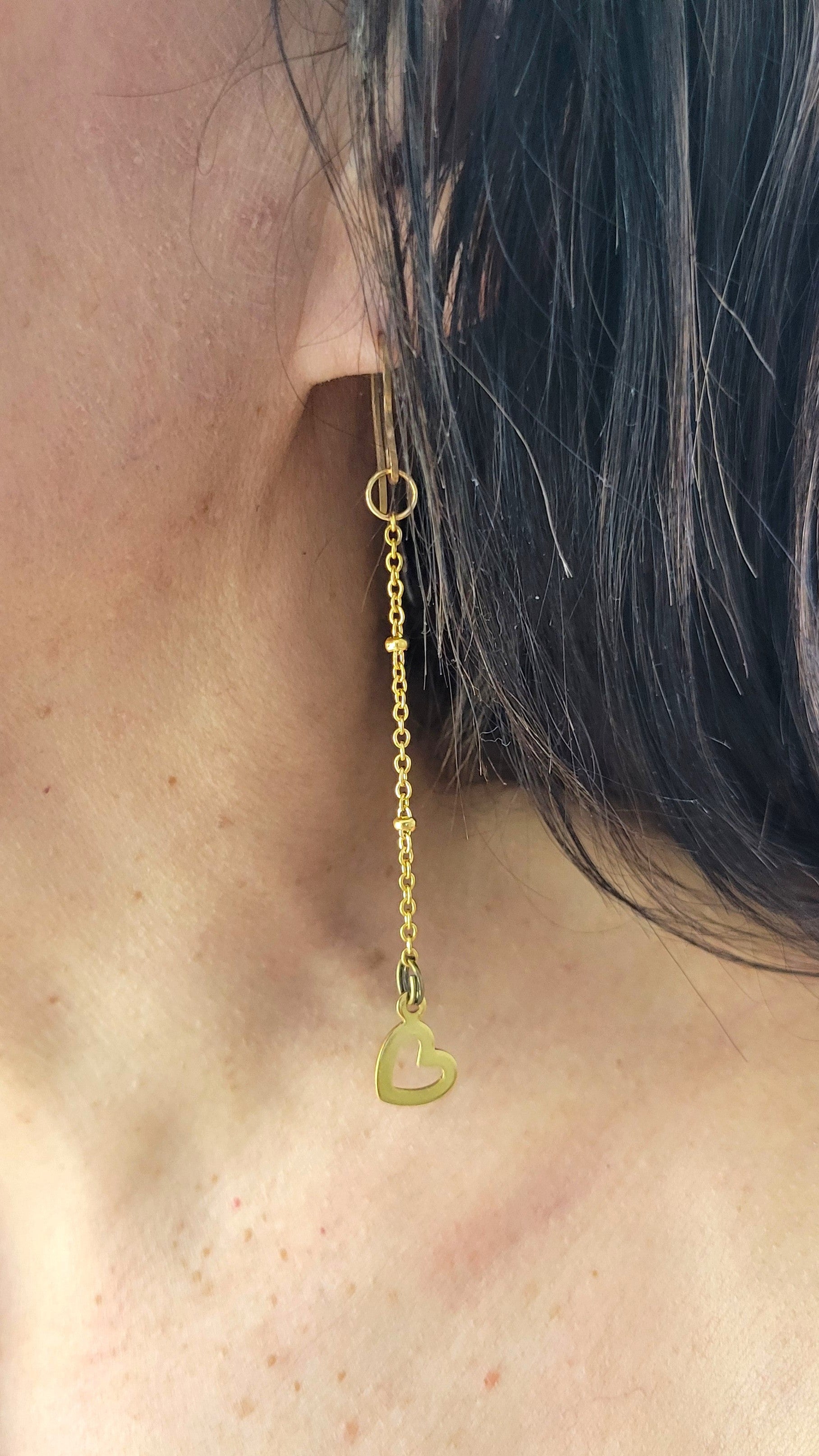 Boucles d'oreilles lunettes Québec