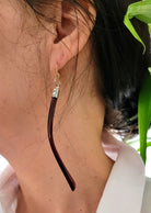 Manchette-rouge | boucles d'oreilles