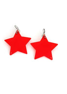 Estrella-rouge ☆| boucles d'oreilles