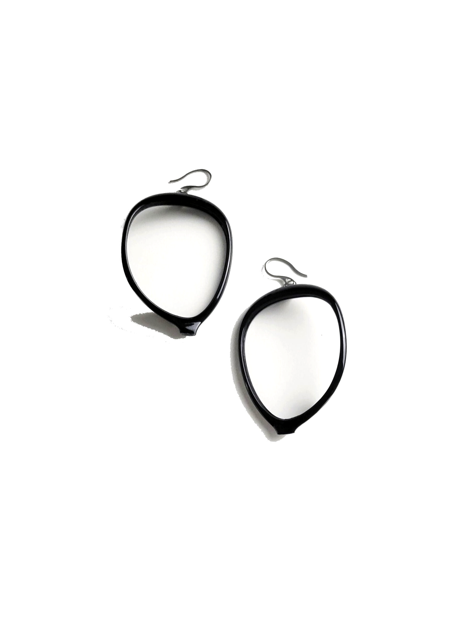 Frame- ébène | boucles d'oreilles