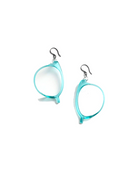 Frame-vert | boucles d'oreilles