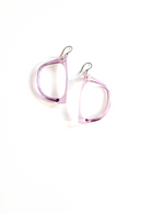 Frame-violet | boucles d'oreilles