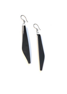 Jumeau-noir| boucles d'oreilles