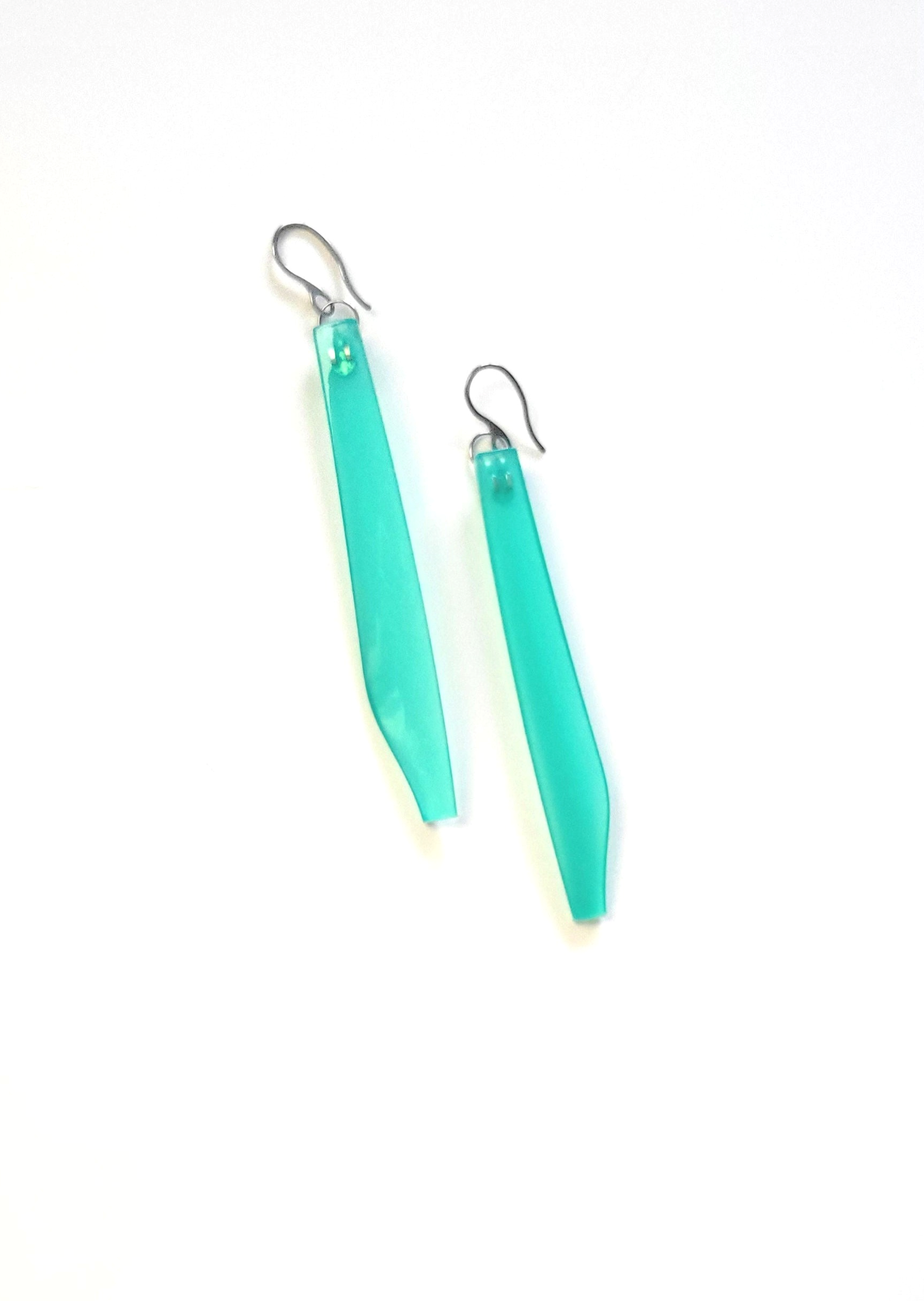 Jumeau-vert| boucles d'oreilles