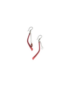 Manchette-rose | boucles d'oreilles