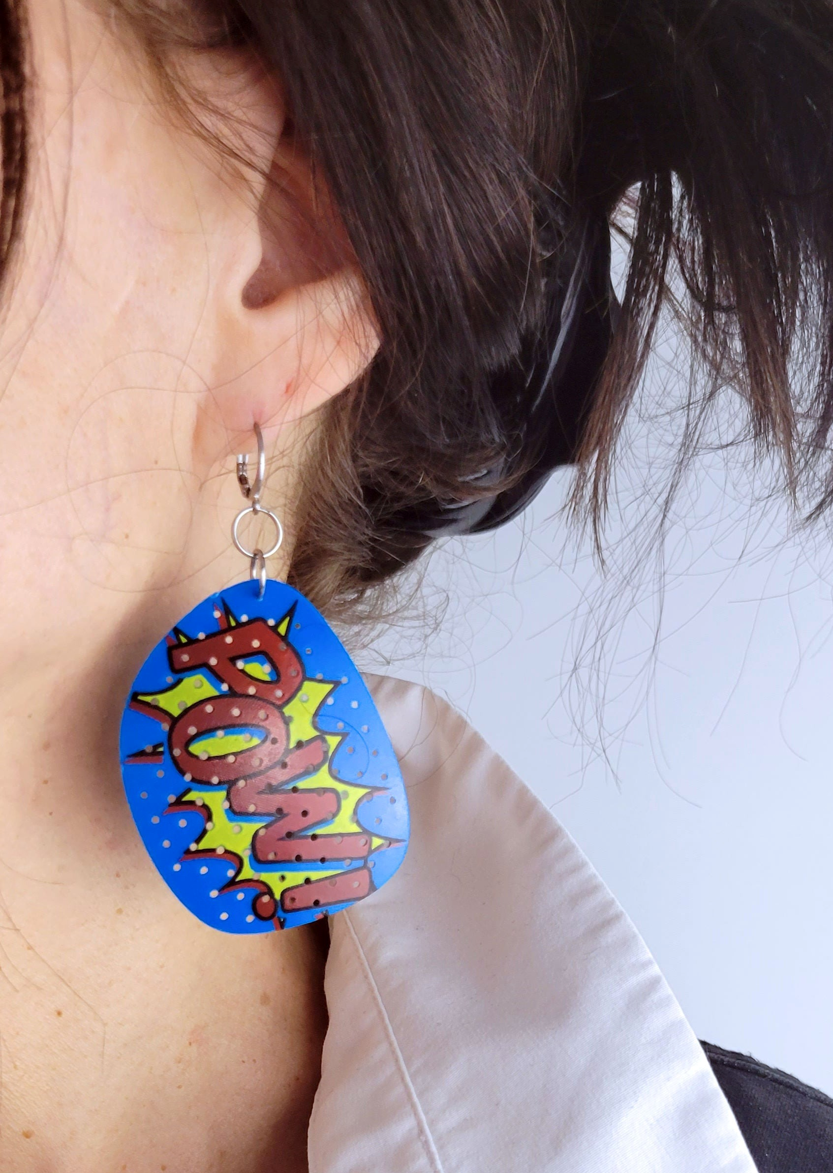 Action-Pow-Pow | boucles d'oreilles