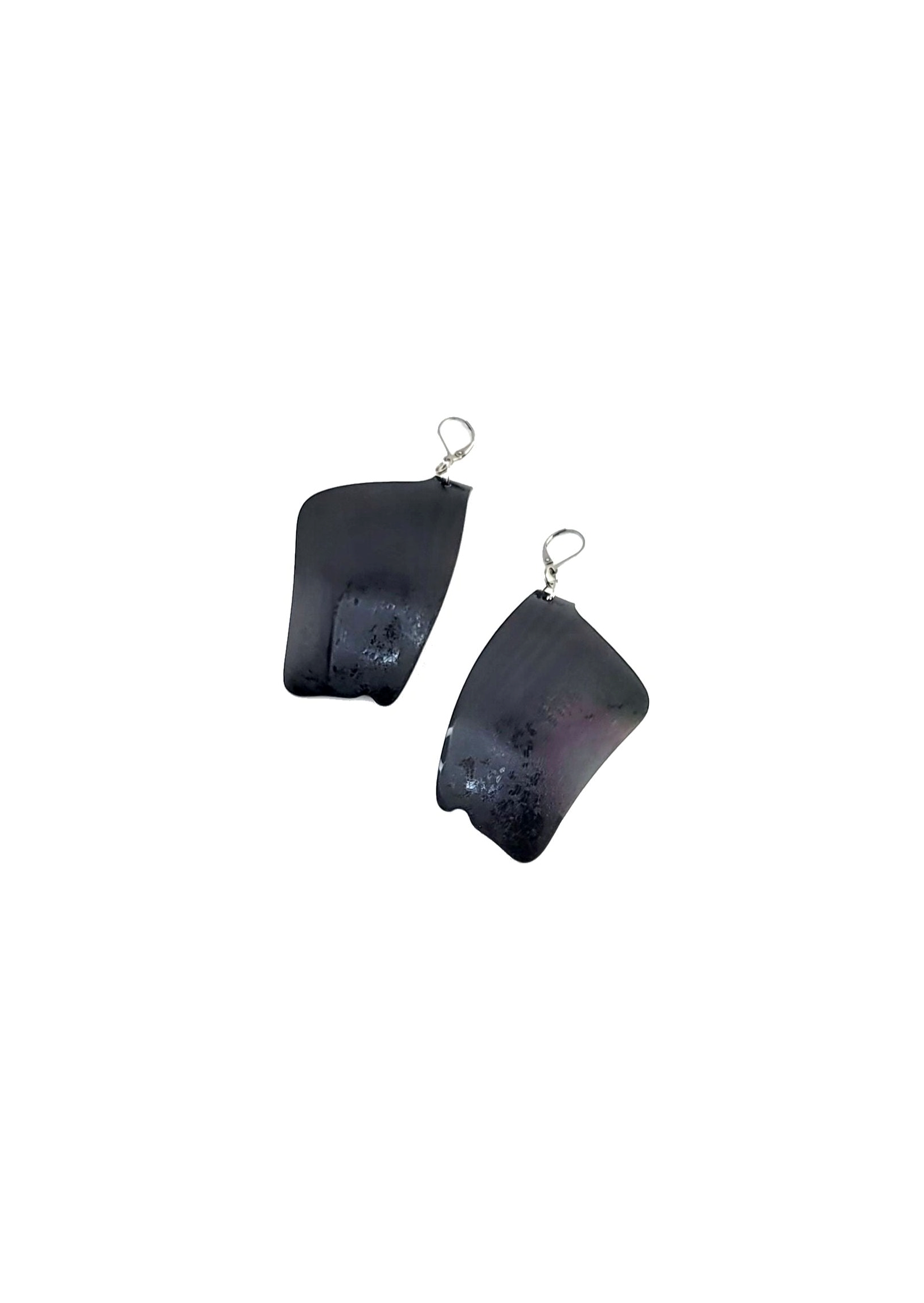 Rayon-noir | boucles d'oreilles