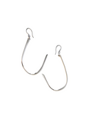 lOOping-argent | boucles d'oreilles