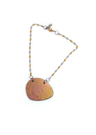 Jet-rose gold | collier