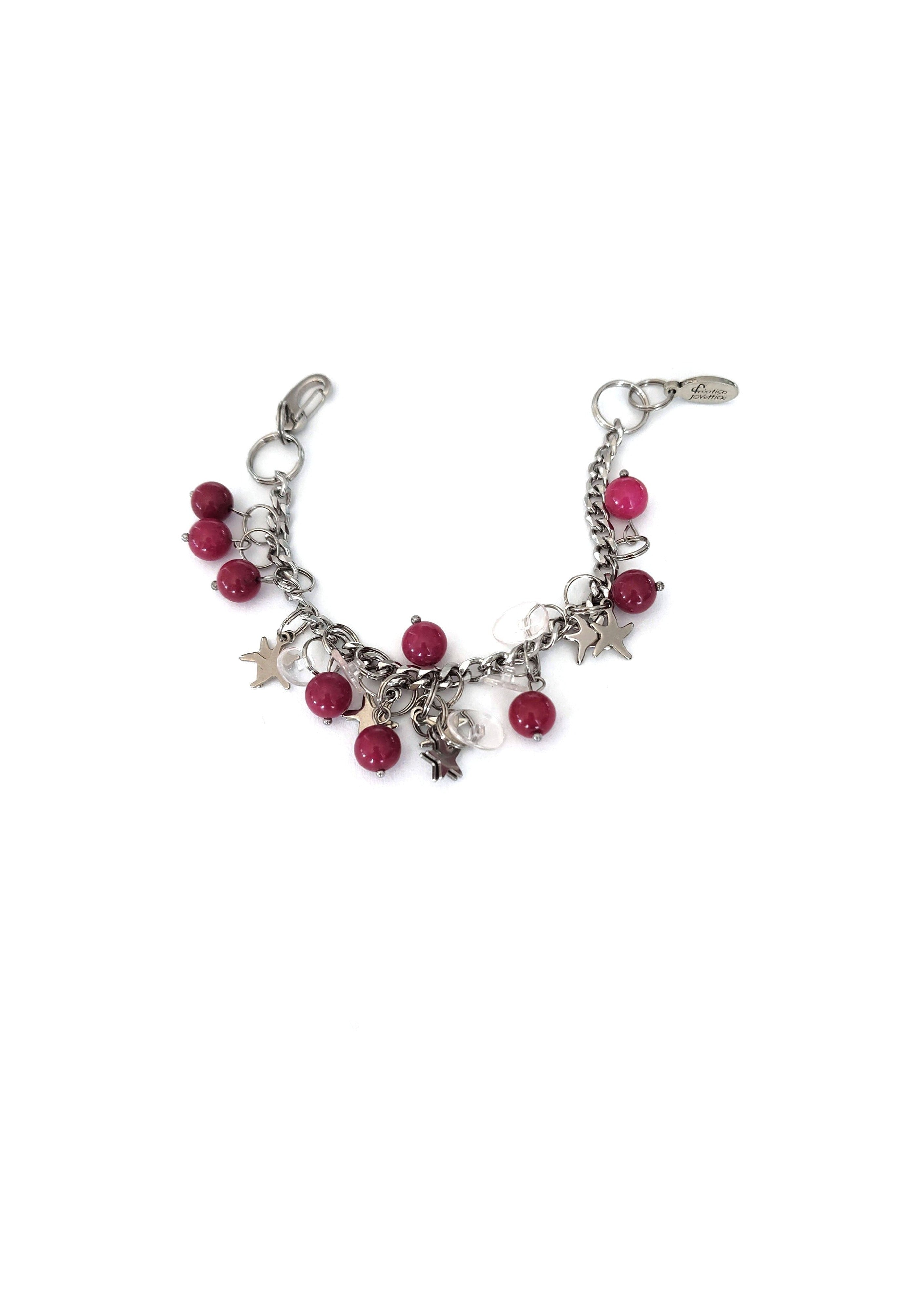 Bohème fushia | bracelet