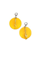 PlanNet-jaune | boucles d'oreilles