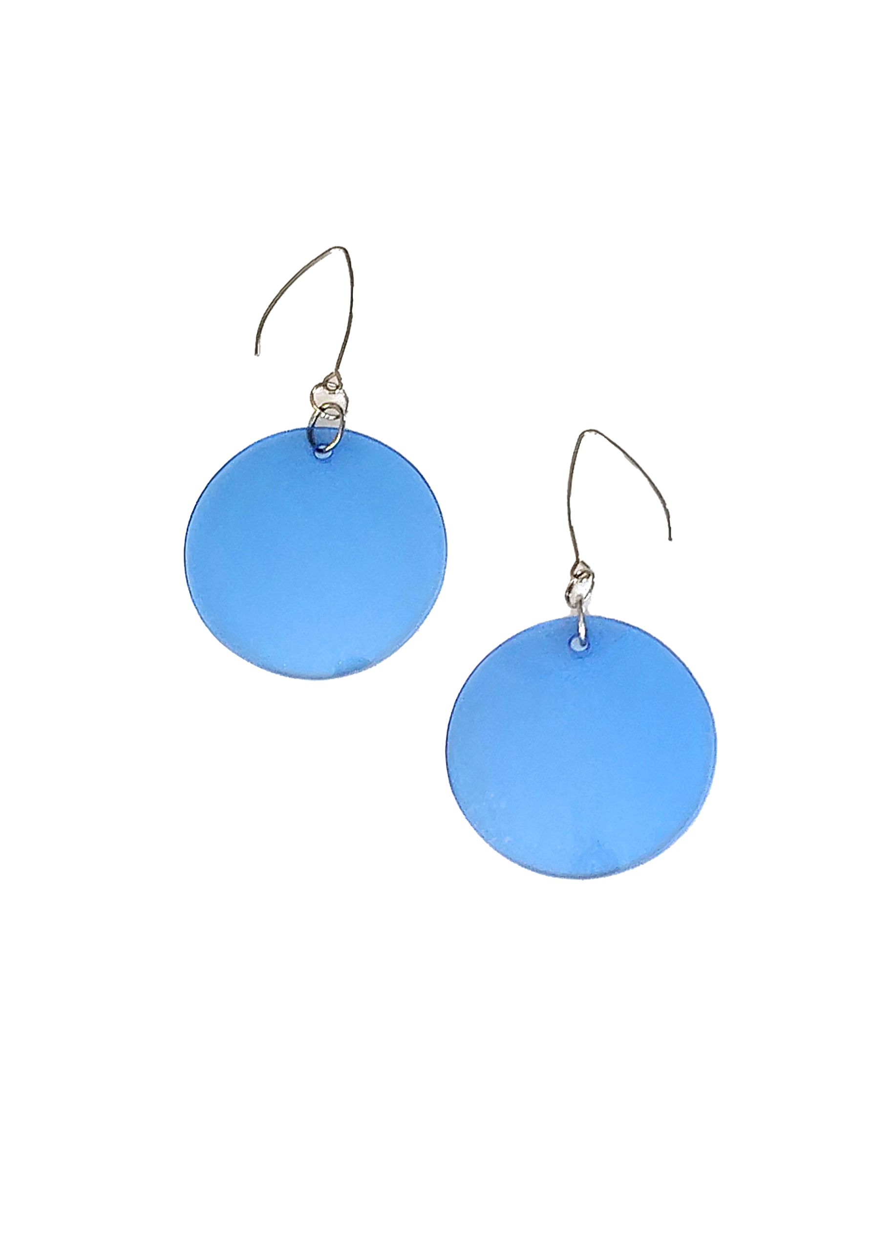 Planète-bleu | boucles d'oreilles