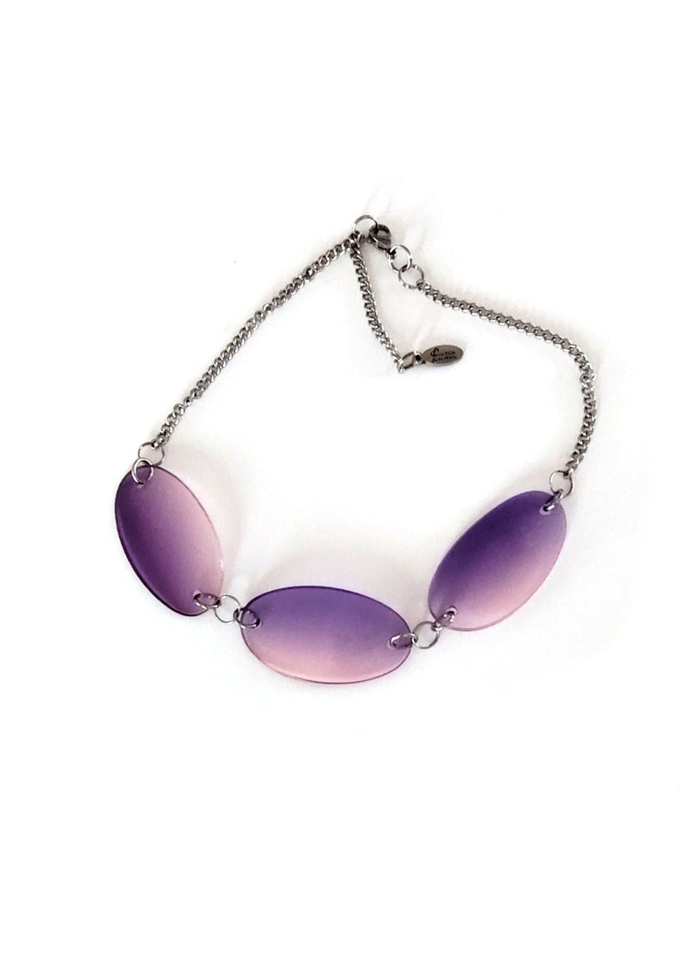 Lueur-violet | collier