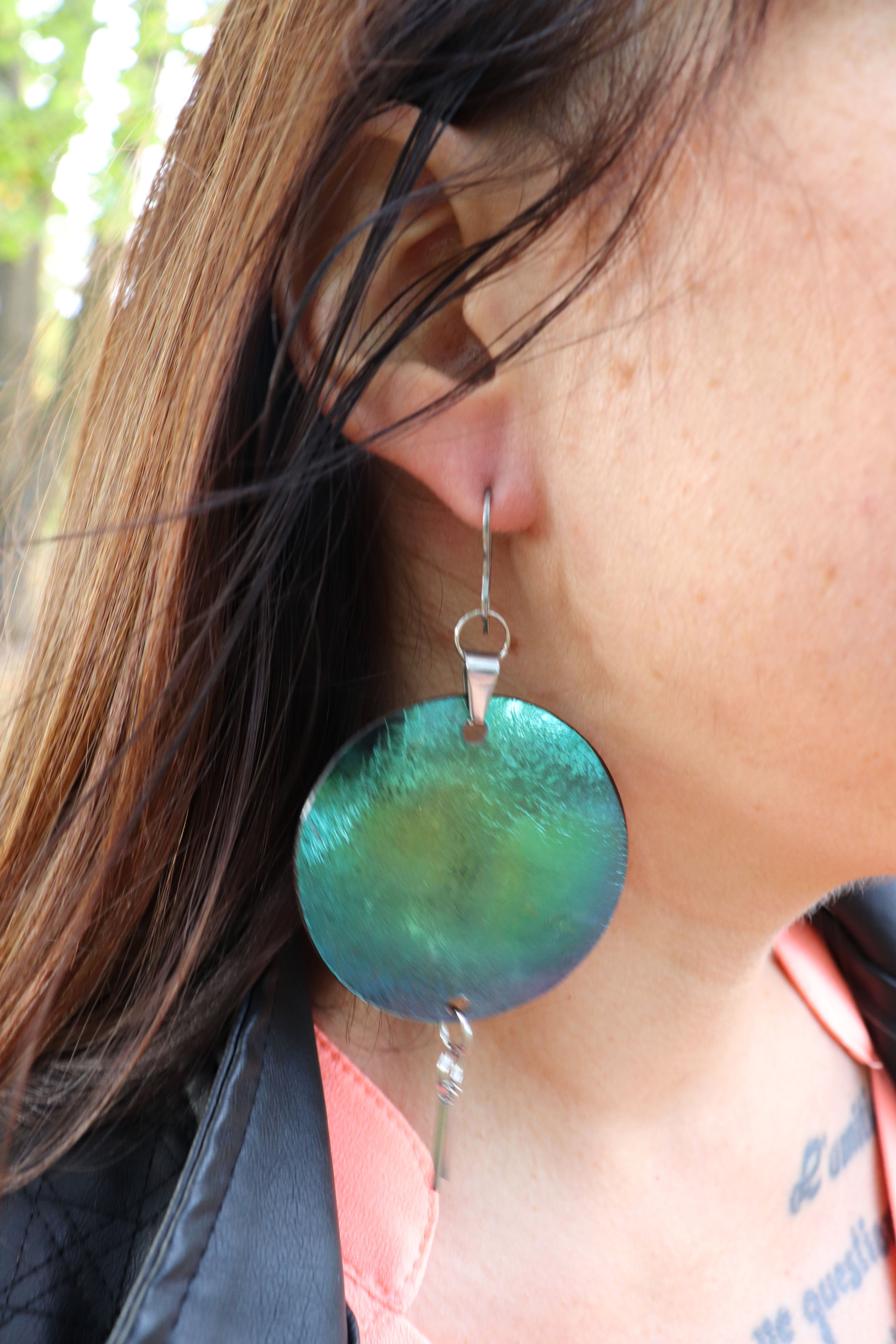 Tropical turquoise | boucles d'oreilles