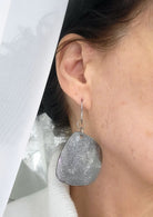 Reflet-argent | boucles d'oreilles